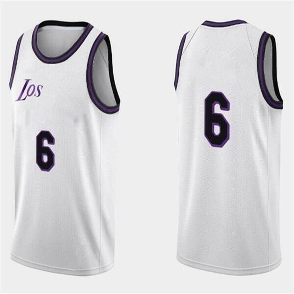 

custom los mens angeles youth lakeres basketball jersey lebron 23 6 james s-2xl russell 0 westbrook anthony 3 davis carmelo, Black