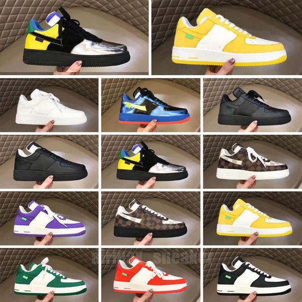 

mens womens casual shoes men og sneakers sail university gold prm game royal cactus jack trainers sports skateboard one white sneaker, Black