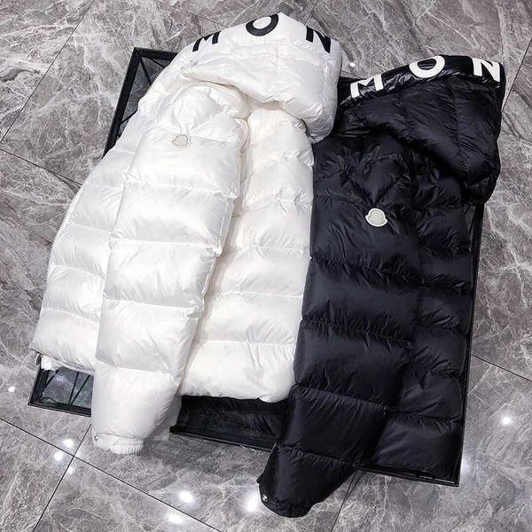 

designer mens winter salzman down jackets parkas light windbreaker hoodie black white puffer outerwear man italy italian luxury