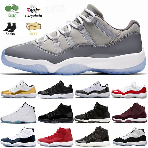 

jumpman 11 men basketball shoes 11s women 25th anniversary wmns concord 45 space jam cap and gown legend blue sport sneakers shoe c33