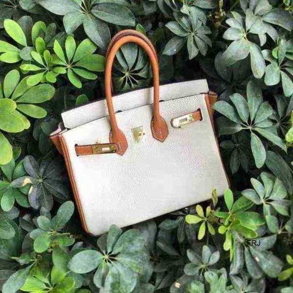 

birkin bags herme designer first layer cowhide platinum bag leather womens 2023 new spring and summer large capacity hand light luxury kely