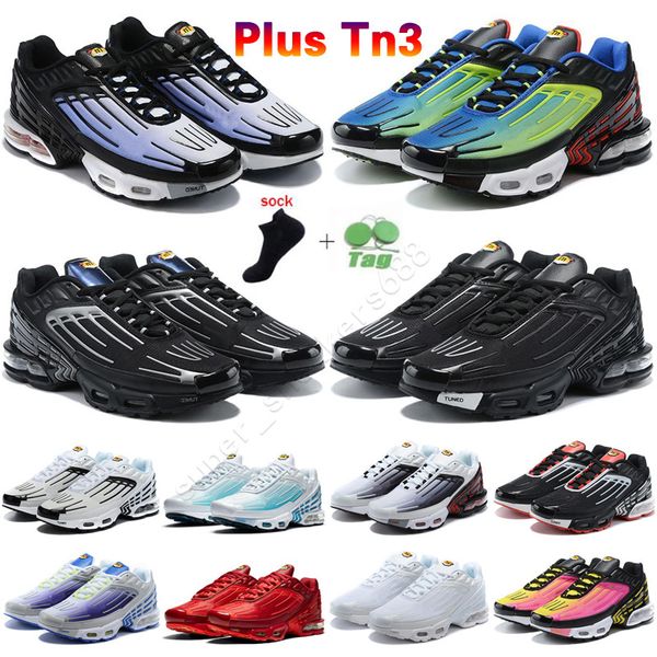 

plus tn size us 12 running shoes mens womens tns requin se triple black all white pink blue red green trainers outdoor sports sneakers 36-46