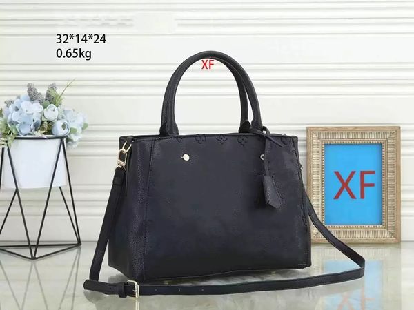 

women luxury designers shoulder bags totes pu embossing handbags fashion flannel leather tote channel crossbody bag purse with lock 32cm