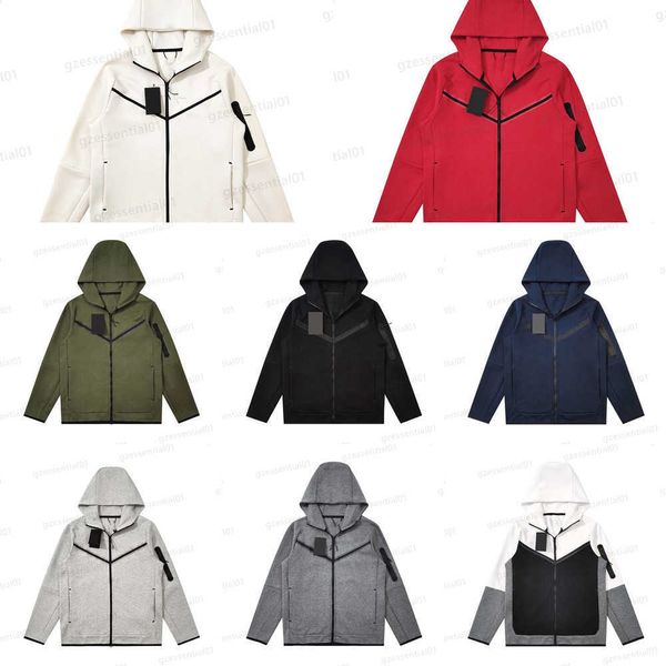 

sports jacket man designer fashion air layer cotton knitting street hip hop zipper hoodies can pair with matching sweatpants varsity jacket, Black;brown