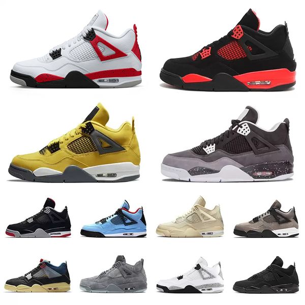 

authentic shoes 4 4s red cement may lighting thunder shimmer sail camo taupe haze infrar fear black cat og bred metallic white men outdoor s