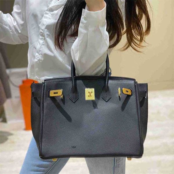 

designer bags herme birkin handmade togo handbags layer cow leather large capacity fashionable single shoulder messenger women's handba