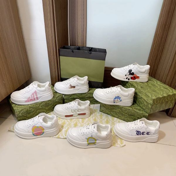 

designer sneakers oversized casual shoes white black leather luxury velvet suede womens espadrilles trainers mens women flats lace up platfo