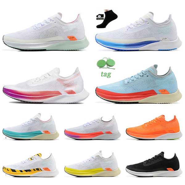 

2023 running shoes zoom x zooms streakfly proto pn dust white blue beige red beigecrimson and violet gradient green sports trainers sneakers