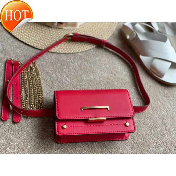 

brands designer shoulder bag crossbody bags handbags new fashion texture metal buckle exquisite chain strap messenger bag gift box factory d