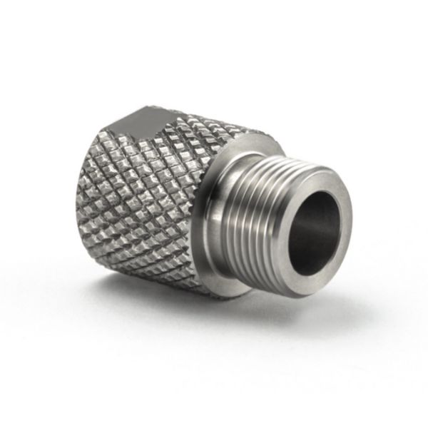 

others tactical accessories stainless steel thread adapter 5/8x24 to 9/16x24 m13.5x1lh m14.5x1lh m16.1x1lh for cleaning tube