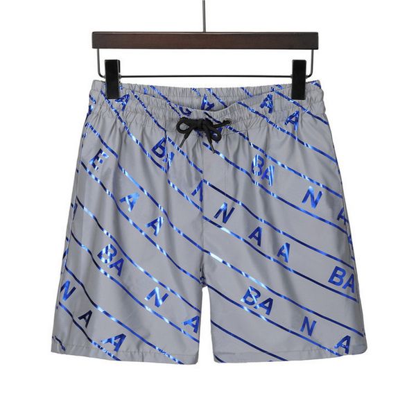 

designer waterproof fabric summer men shorts brand clothing swimwear beach pants swimming board shorts, White;black