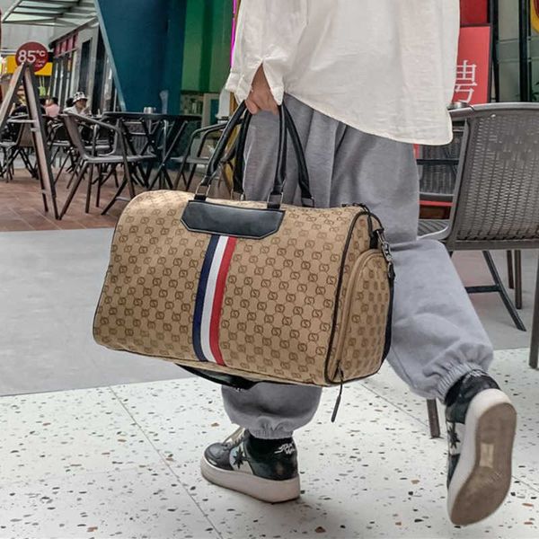 

new travel bag for men and women long short trip luggage dry wet separation exercise fitness large capacity