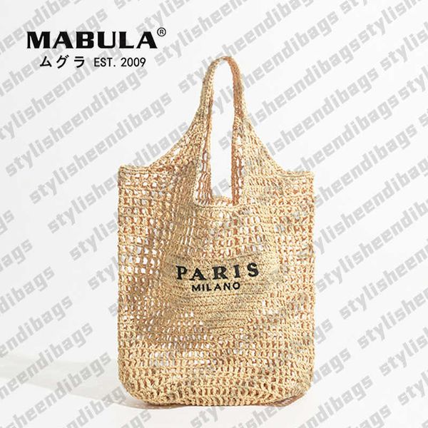 

shoulder bags mabula luxury design women plaited raffia straw bag large capacity casual tote handbag hollow summer beach vacation shoulder b