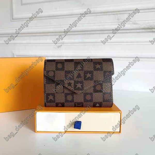 

designer credit card wallet luxury leather money bag holder men's and women's fashion bag 12cm, Brown;gray