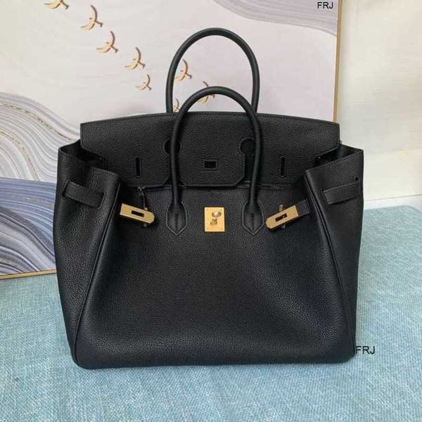

designer bags birkin handbags herme platinum leather womens togo cowhide litchi pattern portable lock bride large capacity 30 35 frj
