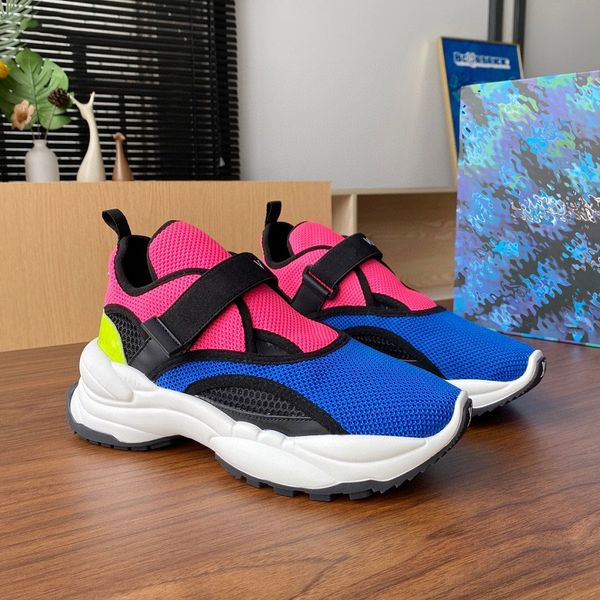 

designer sneakers oversized casual shoes white black leather luxury velvet suede womens espadrilles trainers women flats lace up platform sh