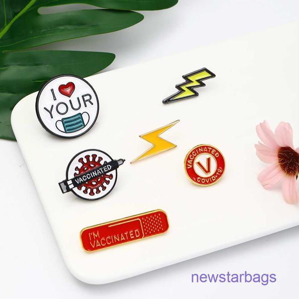 

factory outlet wholesale brooches 2023 new creative personalized oil dripping brooch multi style zinc alloy garment accessories fashion bran, Gray