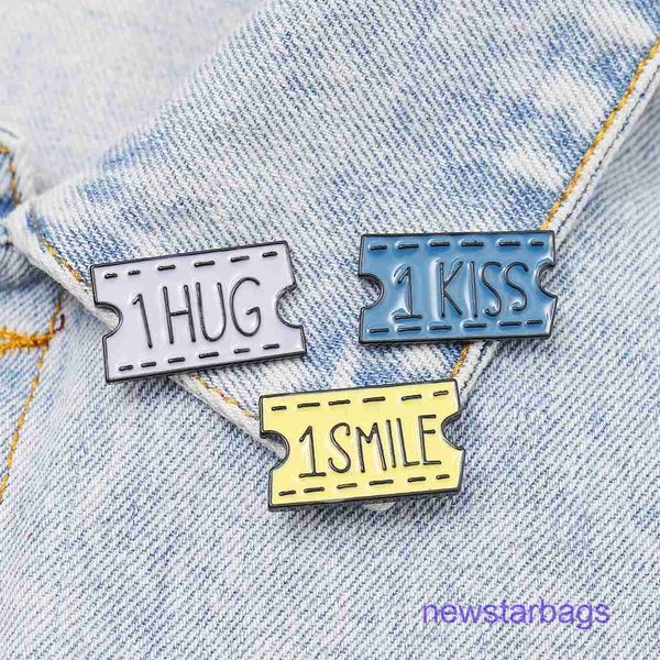 

factory outlet wholesale brooches new oil dripping badge alloy film ticket brooch student schoolbag shirt versatile, Gray