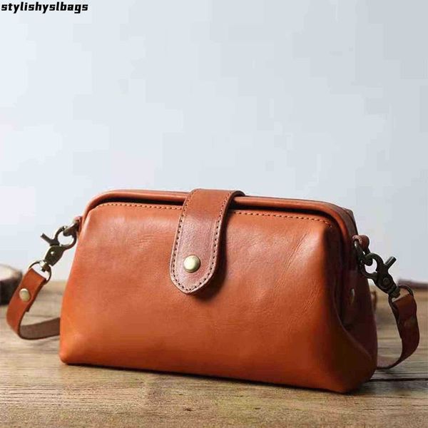 

evening bags retro mini shoulder bags for women crossbody bag casual multi-pocket wallet leather handbag cylindrical tote messenger bag gift