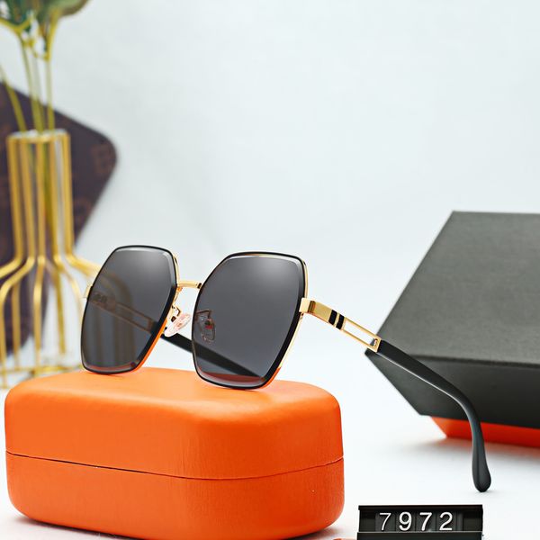 

designer sunglasses fashion luxury sunglasses for women men notch frameless glamour driving beach shading uv protection polarized glasses gi, White;black