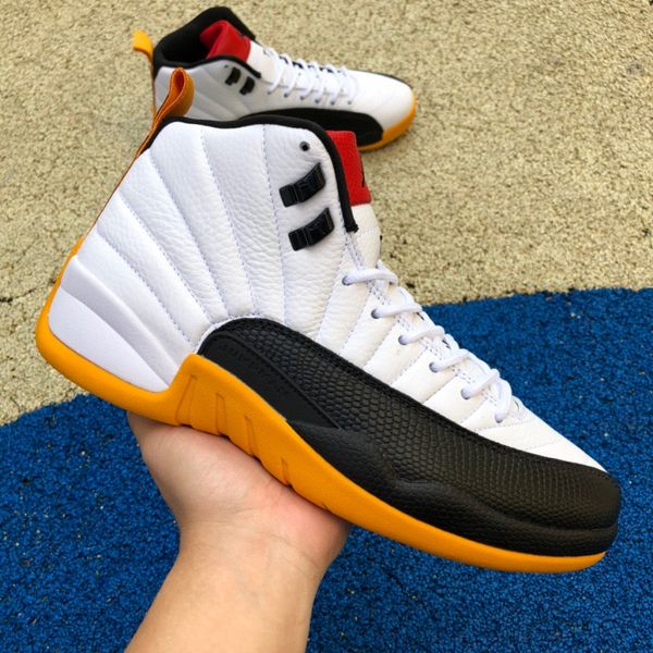 

shoes 12s 25 years in china mens designer 12 white black taxi varsity red dr8887-100 sports sneakers original come size us7-13