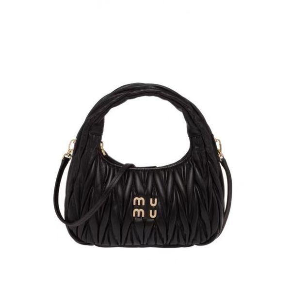 

miui wander matelasse miu underarm hobo bag womens mens miumui luxury designer purses tote handbags clutch crossbody golden accessories with