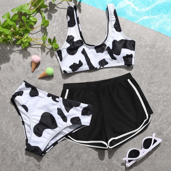 

s 8 14 years swimsuit for girl toddler kids beachwear children teenager swimwear girls bikini teen bathing suit swimming wear 230106, Black