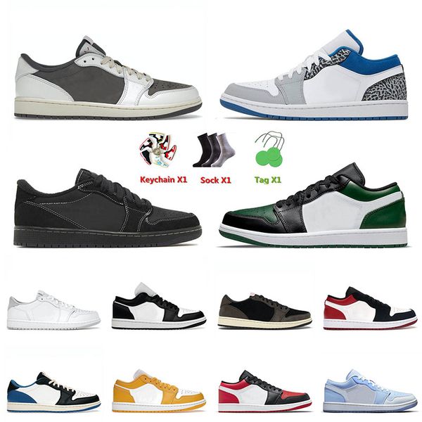 

1 1s low men basketball shoes jumpman true blue ts black phantom panda pien green shadow royal yellow neutral grey cream mens women outdoor