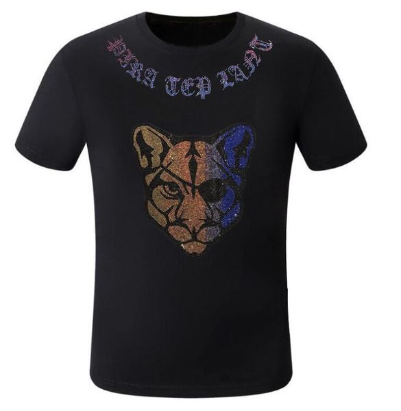 

borunke pullover tees hip hop t shirt summer designer rhinestone 2023 brand, White;black