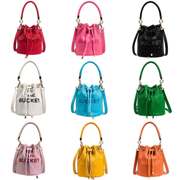 

the tote bag designer bag leather totes womens handbags marc bucket bag women fashion all-match shoulder crossbody purse wallet 221202