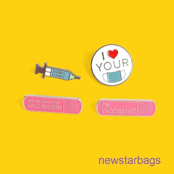 

factory outlet wholesale brooches brooch nurse student fashion drip oil creative new syringe uniform 2023 suit online store, Gray