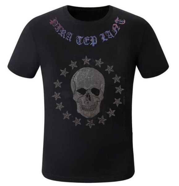

borunke designer rhinestone t shirt for holiday size s-4xl brand designer top, White;black