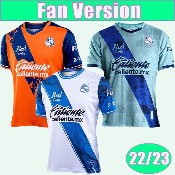 

22 23 puebla aristeguieta reyes mens soccer jerseys altidore fernandez ferrareis corral de buen mancuello parra home away 3rd football shirt, Black;yellow