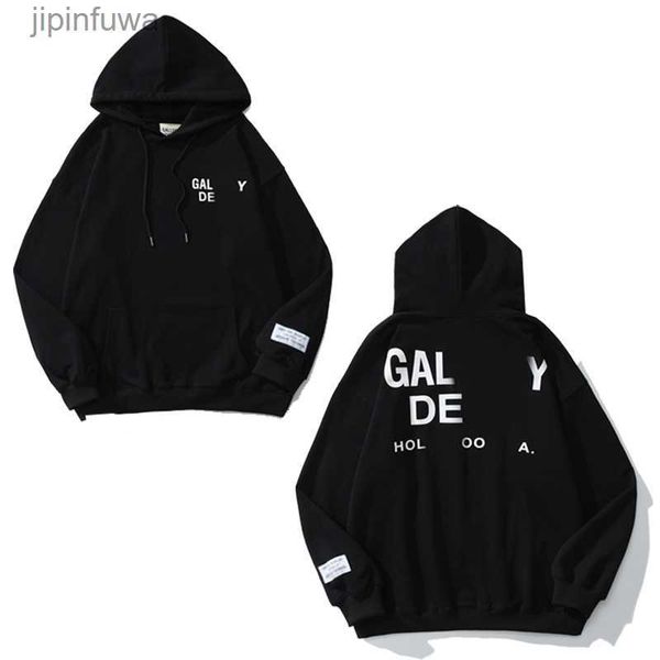 

galleryes depts hoody mens women designers hoodies fashion high stree hoodie sweats winter spring long sleeve hooded pullover shirts n9sl, Black