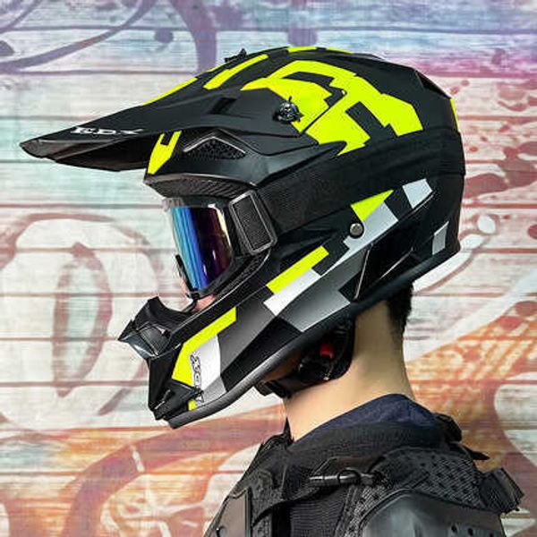 

chopper bikerdot approved motorbike helm motorcycle helmet new motocross helmets full face for adults 0105