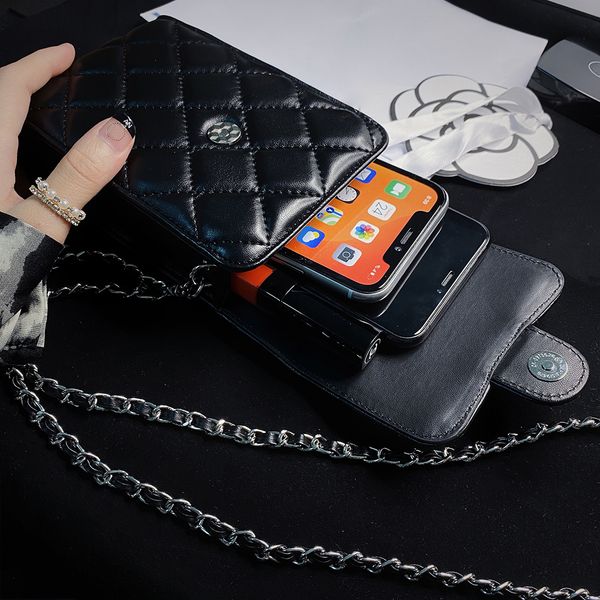 

designer leather twoc crossbody wallet phone cases bags for iphone 14 13 12 11 pro max x xs xr 8 7 plus case samsung s22 s21 s20 s10 note10