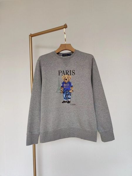 

bearo hoodie polos print cartoon bear must-have hoodiei pullover bearr designer men's bear winter coat long sleeve plush fashion cotton, White;black