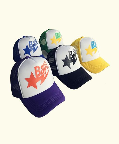 

designer mens baseball caps woman hats casquette sun hat gorras sports mesh trucker cap9769185, Blue;gray