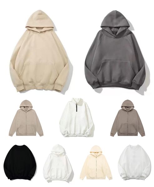 

classic pullover ess designer mens hoody hoodies designers hoodie sweatshirts breathable loose sleeve zip up hooded cotton hip hop active px, Black