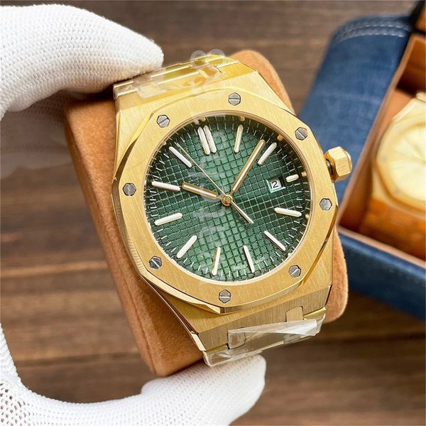 

men watch automatic luxury fashion watch and of the steel belt movement quartz clock watches power storage 70h black alligator skin strap to, Slivery;brown