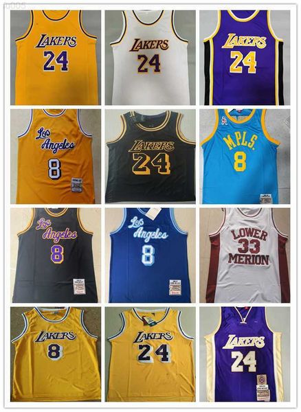 

los angeles''lakers''shorts mens throwback basketball shorts pocket basketball jerseys 8 24 bryant lebron 6 james anthon, Black;red