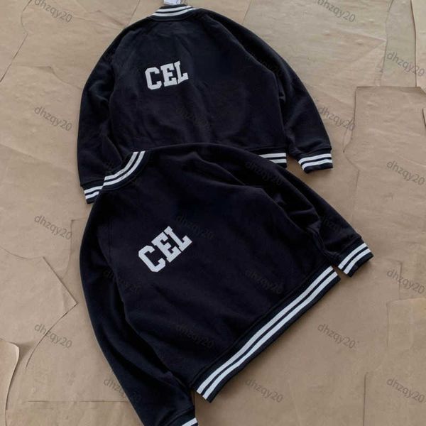 

men's jackets designer baseball jacket windbreaker back embroidered letter warm coat campus style mens womens single breasted sweatshir, Black;brown