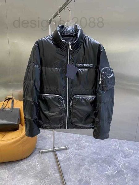 

men's down & parkas designer 4xl 5xl jacket white s 20 autumn winter fashion zipper letter printing jackets men 3xl heni, Black