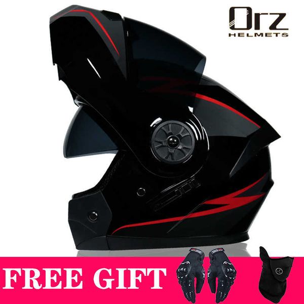 

flip up abs full face motorcycle s racing helmet dot approved 0105