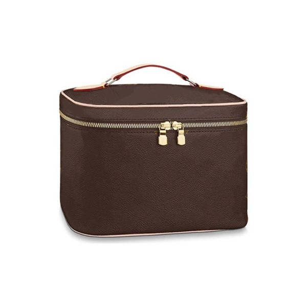 

7a nice bb vanity case cosmetic bags & cases elegant toiletries bag beauty essentials hidden zipped pocket under the flap2046