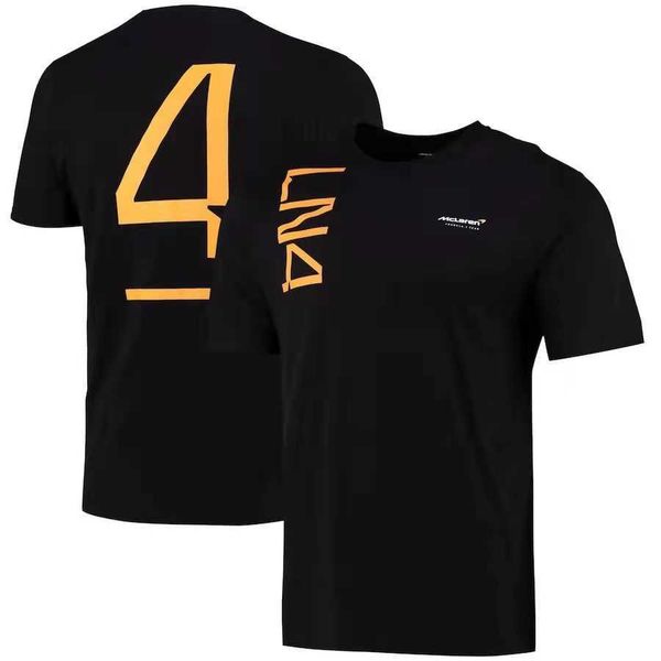 

2023 f1 team formula one t shirt men's shirts short sleeves mclaren mountain bike moto motorcycle racing suits, White;black