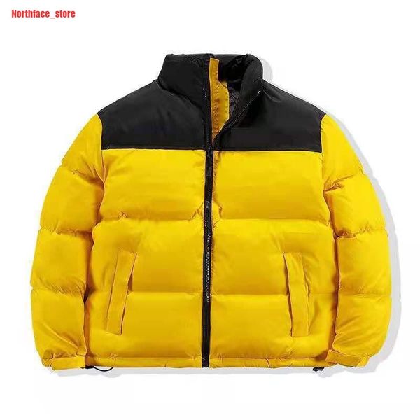 

men's and women's designer the face jacket coat maya winter warm windproof down jacket shiny matte material couple models newstyle, Black