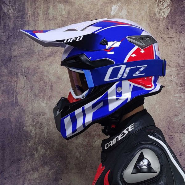 

helmets abs certified wlt-188 professional motocross helmet men's motorcycle casco off-road rally capacete dot 1.3kg 0105