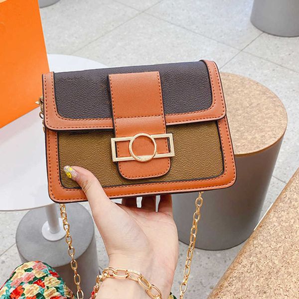 

bag female new style single shoulder fashion color contrast messenger bag