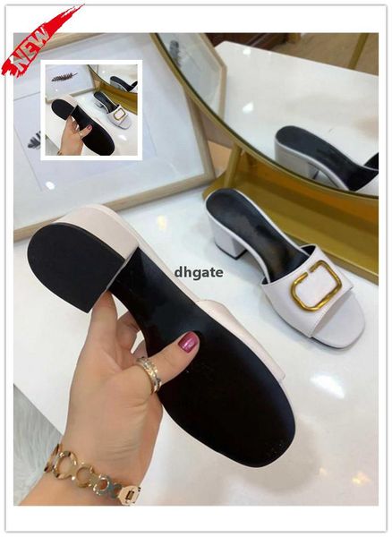 

shoes new leather summer vlogo black low heel women s fashion women s sandals rw0s0m60 hws 0no x31 valentinoes valentinoity seu